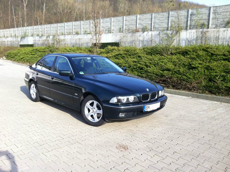 528i Limo in oxfordgrn 2 - 5er BMW - E39