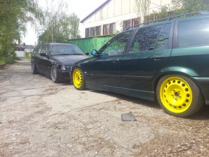 mein schwarzer flitzer OEM mit 18" Styling 32 - 3er BMW - E36