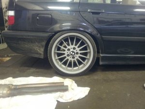 mein schwarzer flitzer OEM mit 18" Styling 32 - 3er BMW - E36