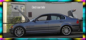 E46 VFL, 330i, Limo, Stahlblau-Metallic - 3er BMW - E46