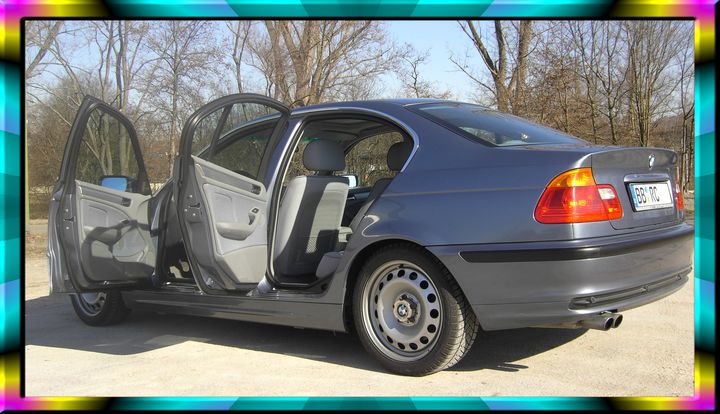 E46 VFL, 330i, Limo, Stahlblau-Metallic - 3er BMW - E46