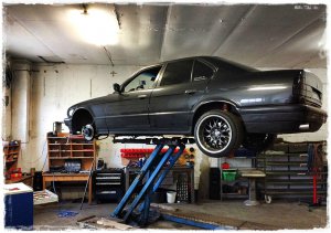 BlackB!tch.e34.Limo > Alcantara + neue Bilder - 5er BMW - E34 BlackB!tch.e34.Limo > Alcantara + neue Bilder - 5er BMW - E34