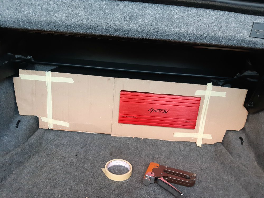 E46 M3 Cabrio Hifi Umbau mit Skisack Subwoofer - Fotos von CarHifi & Multimedia Einbauten
