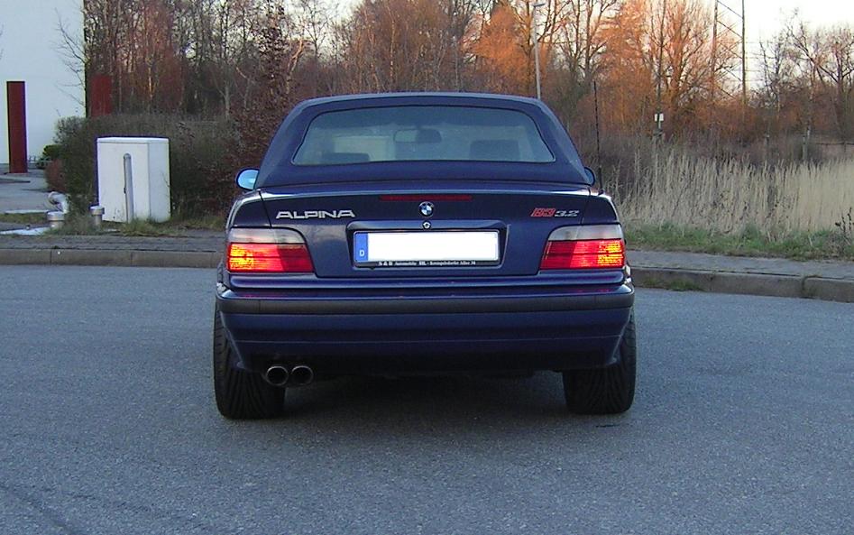 Alpina B3 3.2 Cabrio + Link zum Ex E30 Cabrio - 3er BMW - E36