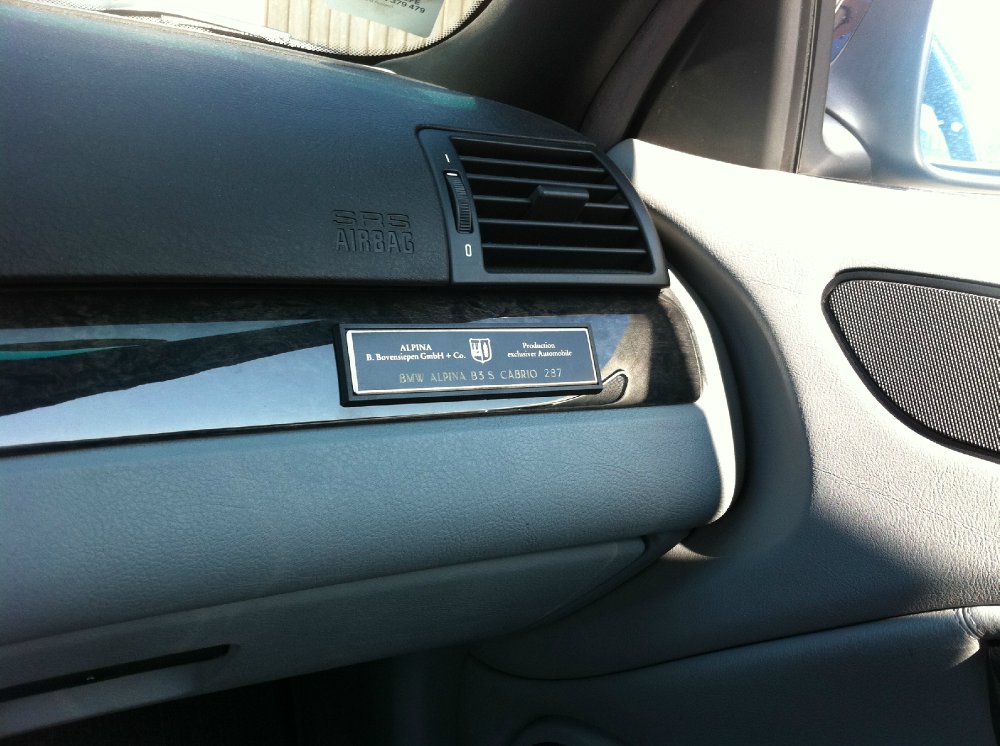Alpina B3S Cabrio#287 E46 Monacoblau - Fotostories weiterer BMW Modelle