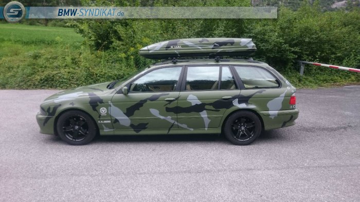 BMW 5 камуфляж