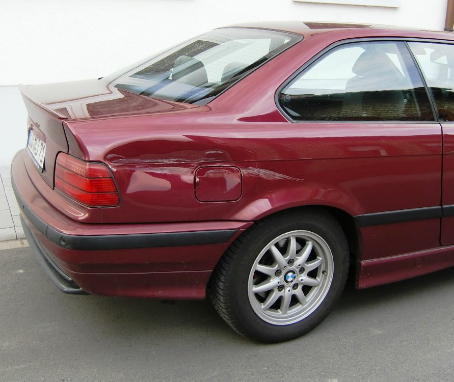 Mein Rotes E 36  318is Coup - 3er BMW - E36