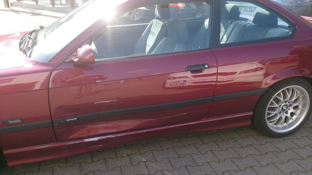 Mein Rotes E 36  318is Coup - 3er BMW - E36