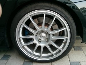 O.Z OZ Superleggera Felge in 9x18 ET 40 mit Dunlop Sportmaxx Reifen in 245/35/18 montiert hinten Hier auf einem 3er BMW E91 335i (Touring) Details zum Fahrzeug / Besitzer
