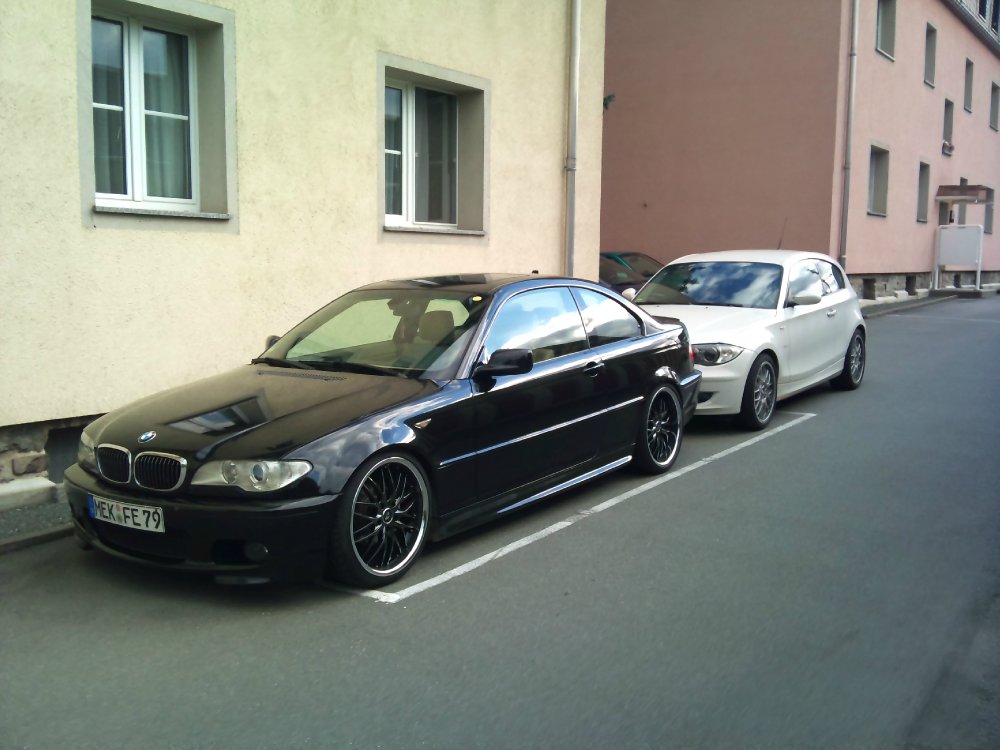 Nico's E46 Coup - erstrahlt jetzt in rot matt - 3er BMW - E46