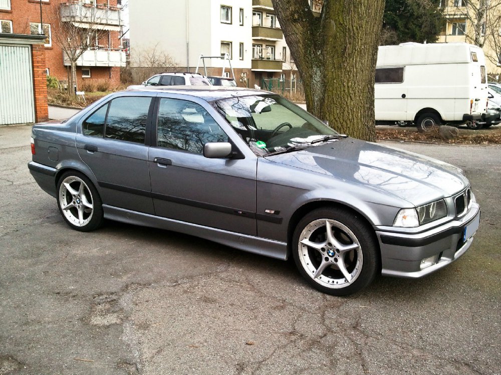 BMW e36L 320i ; Nun mit grauem Star(r) ... - 3er BMW - E36