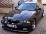 BMW E36 Coup schwarz