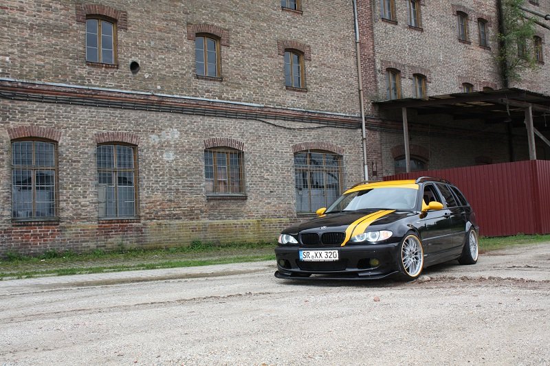 E46 320d Touring - .. black & yellow .. - 3er BMW - E46