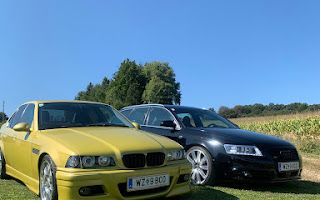 Phnix Gelb sedan, 2023 on the road again - 3er BMW - E36