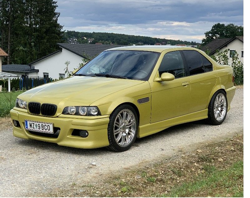 Phnix Gelb sedan - 3er BMW - E36