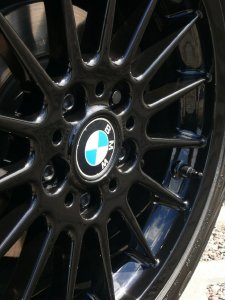 BMW Radialspeiche 32 Felge in 7.5x17 ET 35 mit kumho Ecsta spt ku 39 Reifen in 215/45/17 montiert vorn Hier auf einem 3er BMW E36 328i (Touring) Details zum Fahrzeug / Besitzer