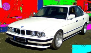E34 klassisch wei...... - 5er BMW - E34