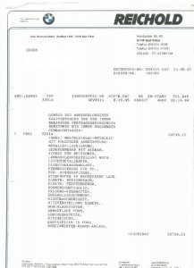 E36, 320iA - 3er BMW - E36