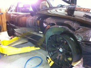 323ti San Marino Blau auf M359 - 3er BMW - E36