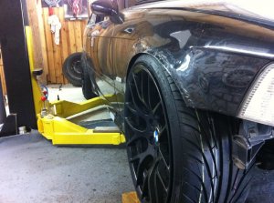 323ti San Marino Blau auf M359 - 3er BMW - E36