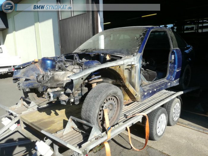 BMW E36 M3 Coupe avusblau Glasschiebedach - 3er BMW - E36