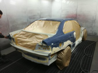BMW E36 M3 Coupe avusblau Glasschiebedach - 3er BMW - E36