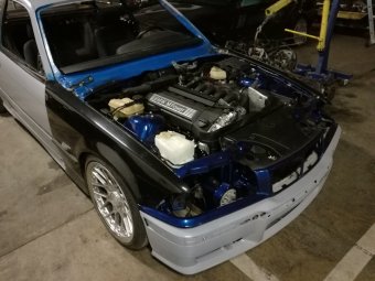 BMW E36 M3 Coupe avusblau Glasschiebedach - 3er BMW - E36