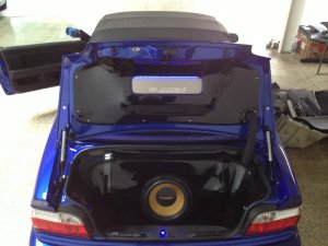 E36 Cabrio jetzt mit neuem HiFi-Ausbau - 3er BMW - E36 E36 Cabrio jetzt mit neuem HiFi-Ausbau - 3er BMW - E36