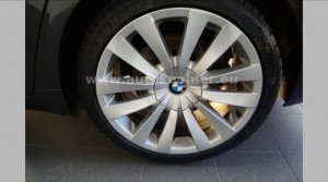 BMW  Felge in 8.5x20 ET  mit Goodyear  Reifen in 275/30/20 montiert hinten Hier auf einem 7er BMW F01 730d (Limousine) Details zum Fahrzeug / Besitzer