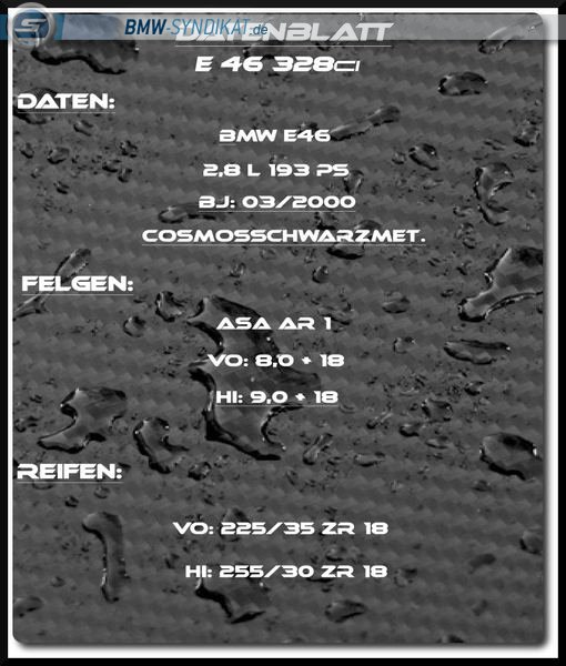 BMW-Syndikat Fotostorie