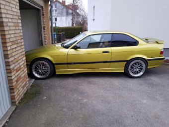 E36 M3 3,2L BBS LeMans sind jetzt drauf. - 3er BMW - E36