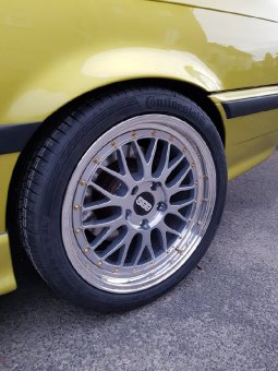 E36 M3 3,2L BBS LeMans sind jetzt drauf. - 3er BMW - E36