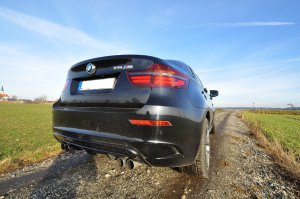 BMW X6M 555PS Individual und pltzlich war er wei - BMW X1, X2, X3, X4, X5, X6, X7