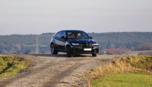 BMW X6M 555PS Individual und pltzlich war er wei - BMW X1, X2, X3, X4, X5, X6, X7