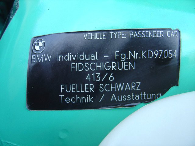 fidschigrn Nr. II - 3er BMW - E36
