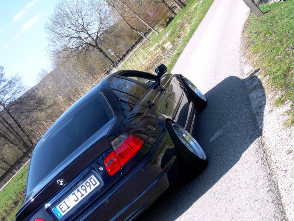 Oldschool: tief, TIEFBETT, *Diamond-Felgen11x18* - 3er BMW - E46