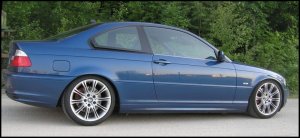 Topasblauer 330 Coupe - 3er BMW - E46