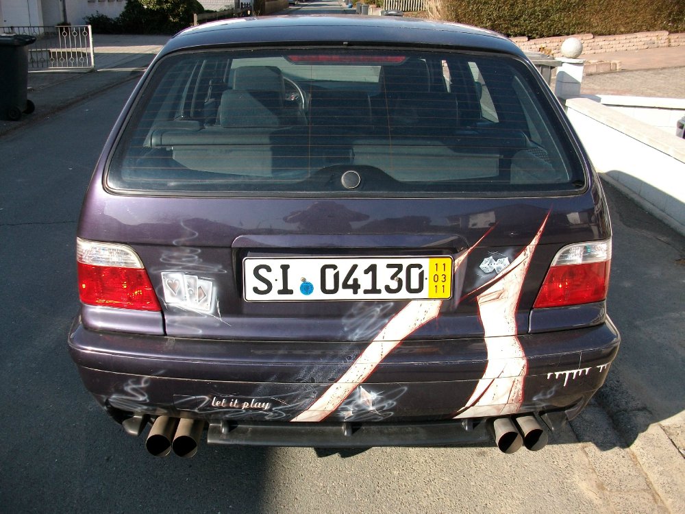 BMW E36 TechnoViolett-Airbrush met. - 3er BMW - E36