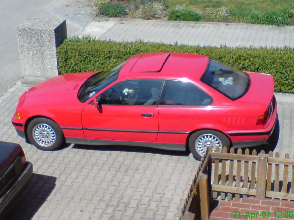 kleines rotes Teufelchen - 3er BMW - E36