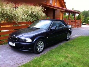 E46 320CI Cabrio orientblau m. grauer Lederausstat - 3er BMW - E46