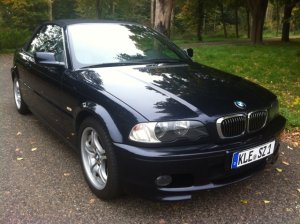 E46 320CI Cabrio orientblau m. grauer Lederausstat - 3er BMW - E46