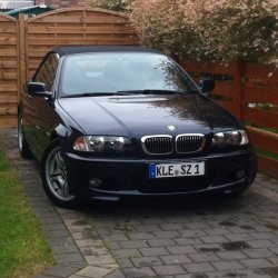 E46 320CI Cabrio orientblau m. grauer Lederausstat - 3er BMW - E46