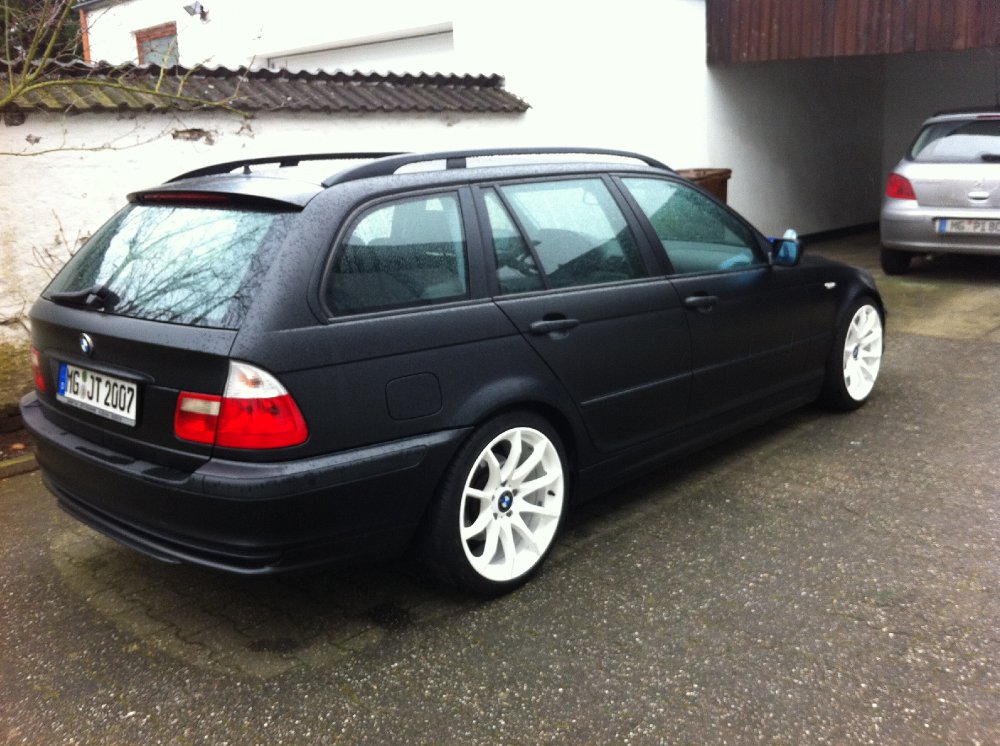 320d E46 "Schwarz Weiss matter Traum" - 3er BMW - E46