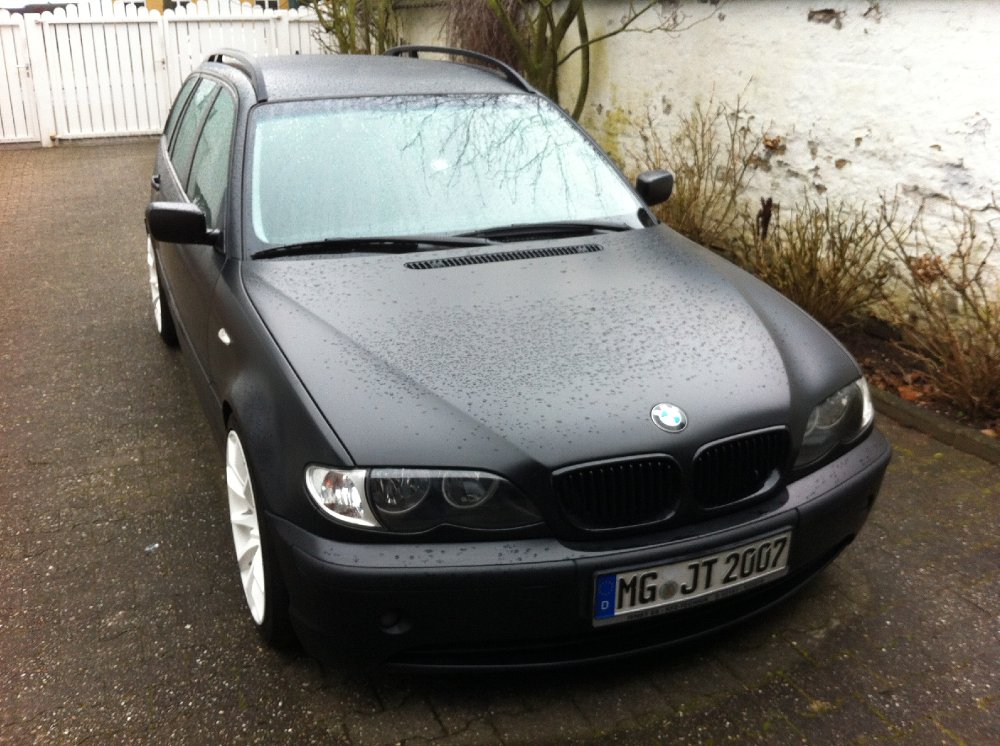 320d E46 "Schwarz Weiss matter Traum" - 3er BMW - E46
