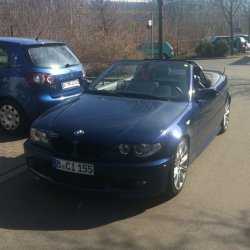 Mysticblaues Cabrio Facelift - 3er BMW - E46 Mysticblaues Cabrio Facelift - 3er BMW - E46