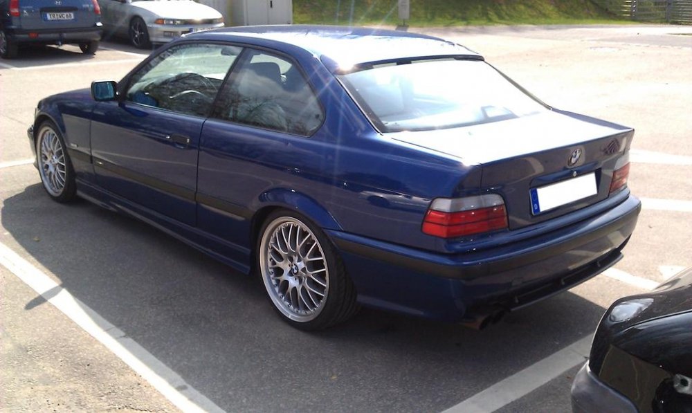 ///M Coup in Avusblau - 3er BMW - E36