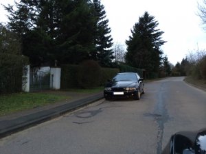 schwarze Limousine - simply clean - 5er BMW - E39