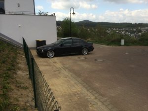 schwarze Limousine - simply clean - 5er BMW - E39