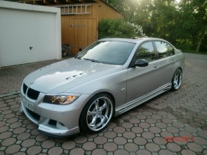 Work VS-KF Felge in 9.5x19 ET  mit Michelin  Reifen in 235/35/19 montiert vorn Hier auf einem 3er BMW E90 320d (Limousine) Details zum Fahrzeug / Besitzer