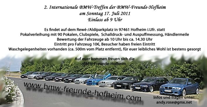 4. BMW-Treffen Vogtland 2011 - Fotos von Treffen & Events